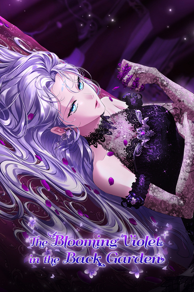 The Blooming Violet in the Back Garden FR Cover Image